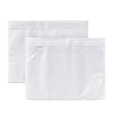 Bong document pouch C5 peel & seal 500 pieces transparent