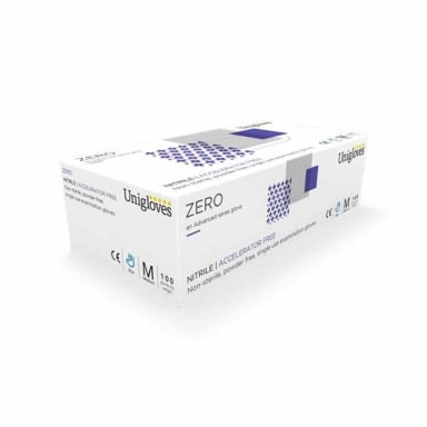 Unigloves ZERO Nitril PF blau L 100St