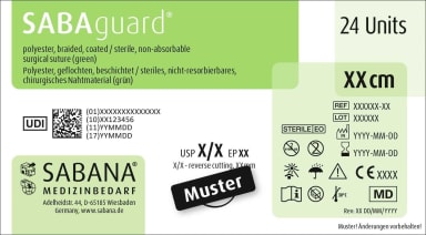 SABANA SABAguard® 5-0 DS-16 45cm 1