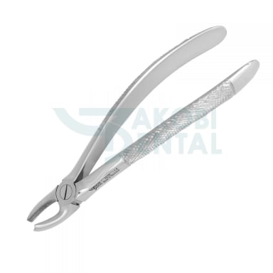 Extracting Forceps # 17, english pattern non-slip beaks, Satin Finish Design, stainless steel