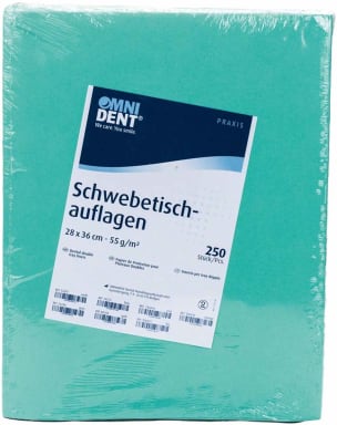 Omnident Schwebetischauflagen Green