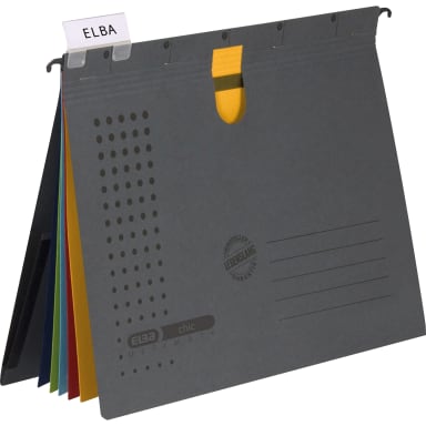 Elba suspension file chic ULTIMATE commercial binding 3 pieces anthracite