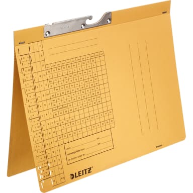 Leitz suspension file folder 250 g official binding yellow