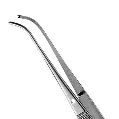 Hu-Friedy Pincet Chirurgisch 12,5 cm M Gebogen Staal