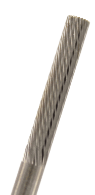 Hartmetall Finierer rund Verzahnung: 8 Schneiden (standard, 1 Packung á 6 Stück)