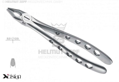 HELMUT ZEPF Tandtang Afb.35M OK Engelse Vorm Stal