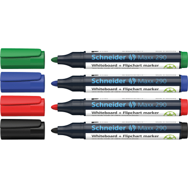 Schneider whiteboard marker Maxx 290 1-3 mm 4 pieces assorted