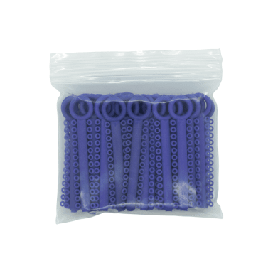 Gummiligaturen (Blau)