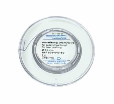 DENTAURUM Zuiver Titanium Draad 0,7mm Rond 2m