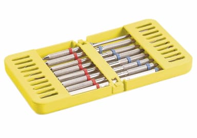 ZIRC Dental Products Compact Tray Cassette Neon Geel
