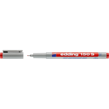 edding OHP marker 150 S non-permanent red