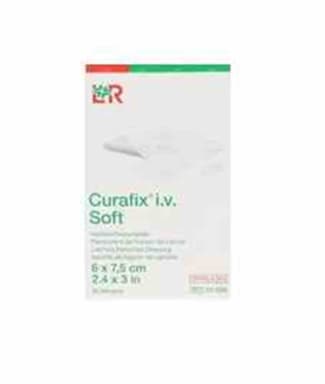 Lohmann + Rauscher Curafix Canulepleisters 7,5x6 cm (50 stuks)