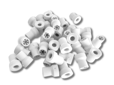 Polierkelche weiß Snap-on medium Aufsatz Snap