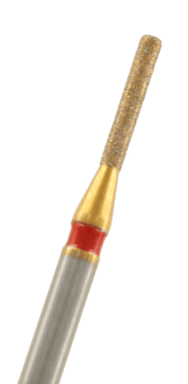 ZD-Diamant Zylinder Kante rund Körnung: Rot (fein, 1 Packung á 5 Stück)