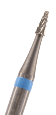 Hartmetallfräser Flamme mit abgerundeter Spitze Verzahnung: Kreuzverzahnt (1 Packung á 6 Stück)