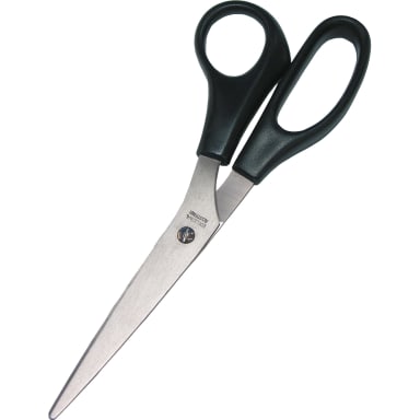 Wedo scissors 21.0 cm stainless steel plastic handle black