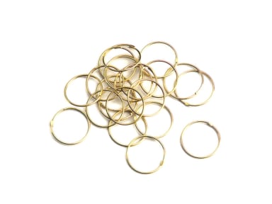 DynaFlex Brass Messing-Trennringe .020 100 Stück