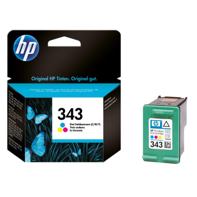 HP ink cartridge 343 7 ml cyan/magenta/yellow