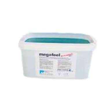 Megadental Megafeel Exact Turquoise-Opaak 6 kg Emmer