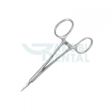 Post & Silver Point Removal ForcepsRFSTR straight, with lock, length 140mm, beaks quer serrated, with groove