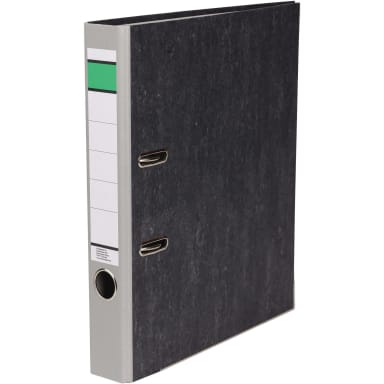 Ring binder A4 50 mm recycled board grey