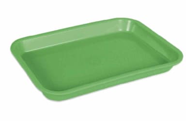 ZIRC Dental Products Mini Dienblad Zonder Tussenschot Neongroen