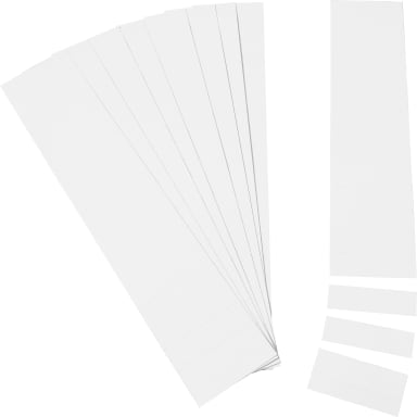 Ultradex insert card 70x17 mm 170 pieces white