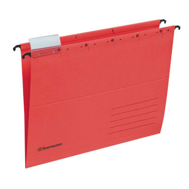 Soennecken suspension folder A4 220 g recycled cardboard 25 pieces red