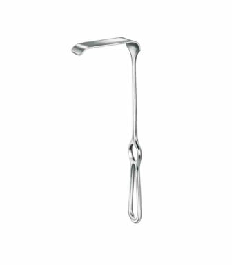 KLS Martin Langenbeck Retractor 70x14 mm, 21,5 cm, Staal