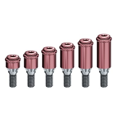 Locator R-Tx für Camlog / BioHorizons – Tapered Internal / Tapered Plus / Tapered Pro - Plattform Ø 3,5 mm – Gelb - GH 6,0 mm