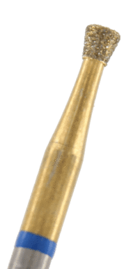 GOLD-Diamant umgek. Kegel Körnung: Blau (standard, 1 Packung á 5 Stück)