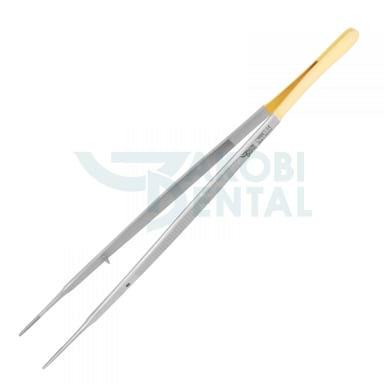 Tissue pliers Gerald TP 5050, anatomical total length ca. 180mm, TC, stainless steel