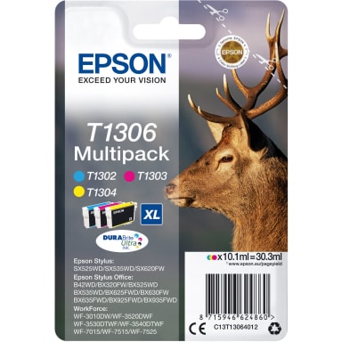 Epson ink cartridge T1306 3 pieces