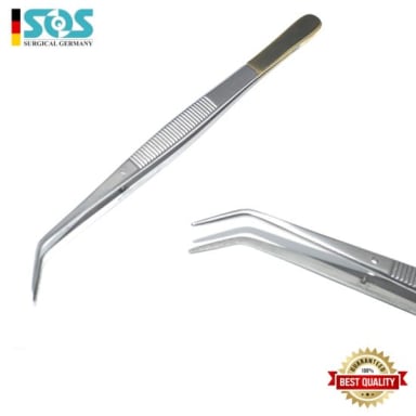 Diamond-Coated College Tweezers, Length = 15 cm
