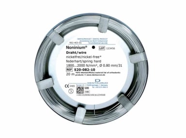 DENTAURUM Noniniumdraad FH 0,8mm 20m