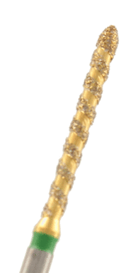 ZD-Spiral-Diamant Torpedo Körnung: Grün (grob, 1 Packung á 5 Stück)