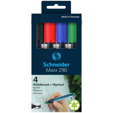 Schneider whiteboard marker Maxx 290 4 pieces assorted
