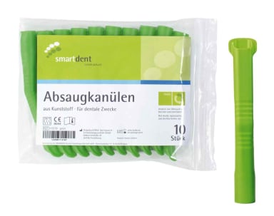 Smartdent Suction Tips Green