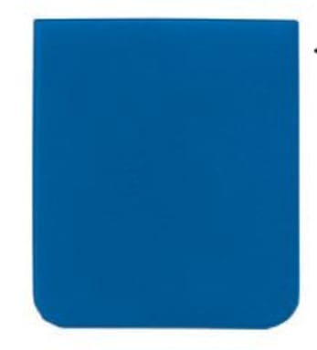 Griffhülle Silkon blau f. Fotospiegel