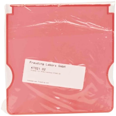 Freuding Flap AS KT042.02 Doorschijnend Rood