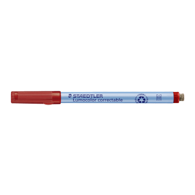 Staedtler OHP marker Lumocolor correctable 1 mm red