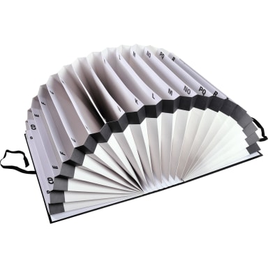 Exacompta expanding file A-Z A4 black