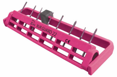 ZIRC Dental Products Steri Bur Guard Groot 22-gaats Neon Roze
