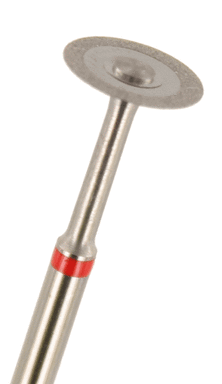 Diamantscheibe (0.15 mm) Körnung: Rot (fein, 1 Packung á 1 Stück)