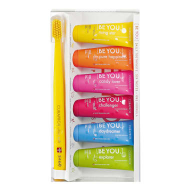 Curaden Curaprox BE YOU Gemengde Set 6x10ml + Kwast