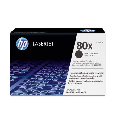 HP toner 80X 6,900 pages black