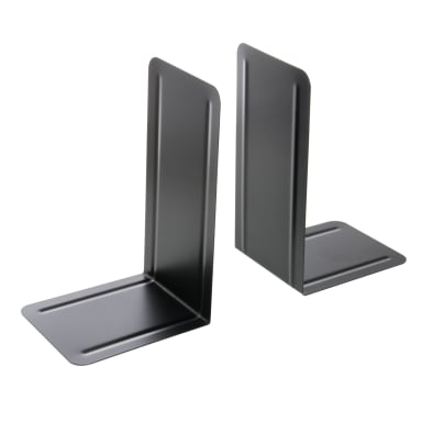 Westcott book end 127x240x145 mm 2 pieces black