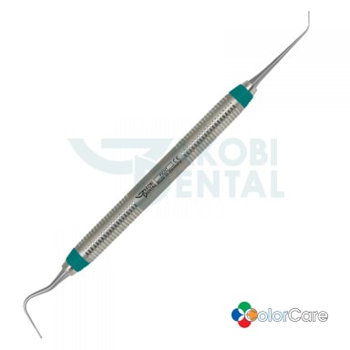 Placement instrument PICH, ColorCare handle # 7. Colour: yellow, stainless steel
