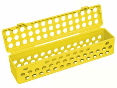 ZIRC Steri-Container standaard neongeel