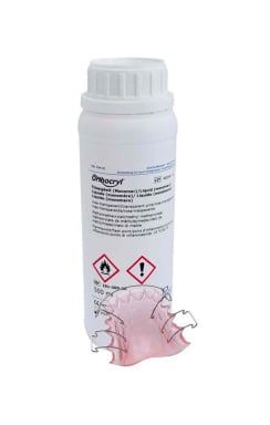 DENTAURUM Orthocryl Vloeistof Roze-Transparant 1000 ml